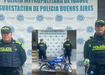Policía de Ibagué recuperó moto que fue hurtada en Risaralda hace tres años