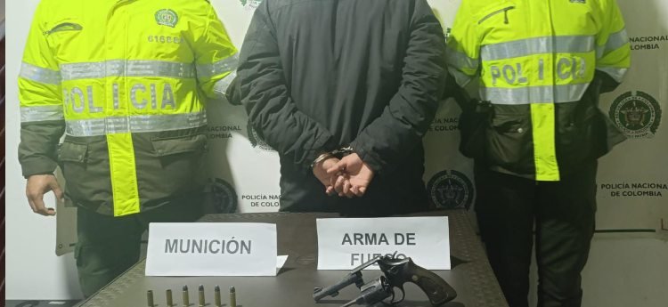 Detenido en Murillo una persona con arma de fuego 