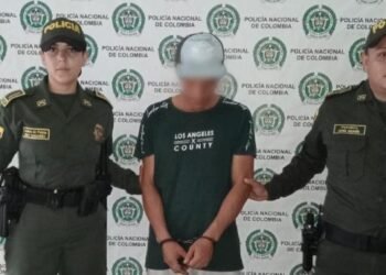 Alias ‘Jonathan’ fue detenido por parte de la Policía en Espinal 