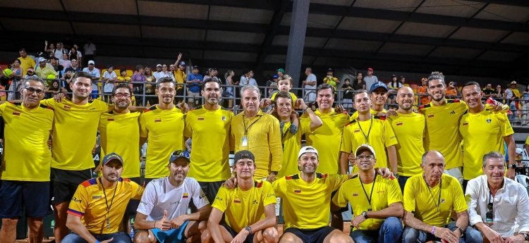 Colombia venció a Barbados por la Copa Davis 2025 en Ibagué