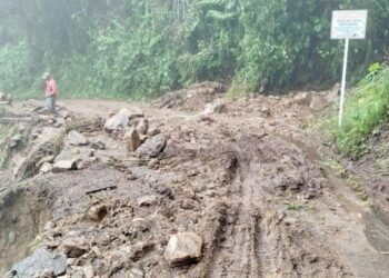 Derrumbes dejaron incomunicado al municipio de Herveo