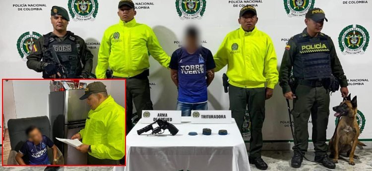 Le ‘cayeron’ a alias ‘Urueña’, señalado de ser expendedor y ‘campanero’ de alias ‘La Gorda’