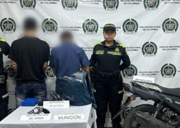 ‘Jeremías’ y ‘Julián’ fueron detenidos por robar a una persona en Mariquita 