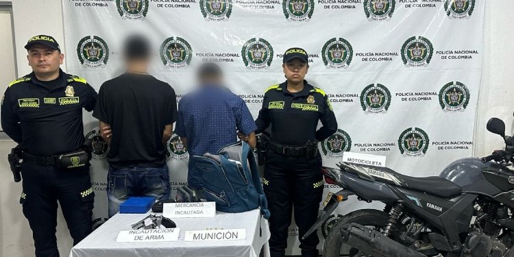‘Jeremías’ y ‘Julián’ fueron detenidos por robar a una persona en Mariquita 