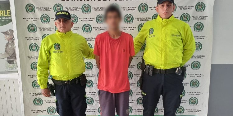 Alias ‘lucho’ fue detenido por la Policía en Espinal