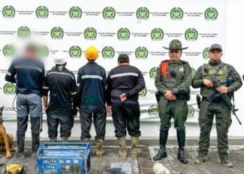 En Ibagué, las autoridades desarticularon una red de explotación minera ilegal