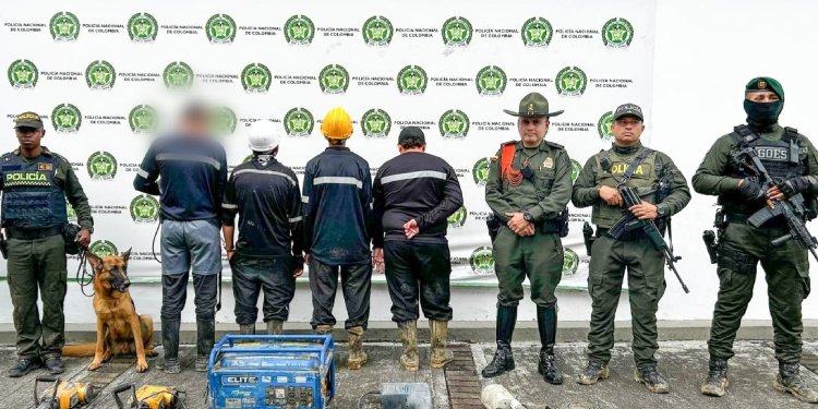 En Ibagué, las autoridades desarticularon una red de explotación minera ilegal