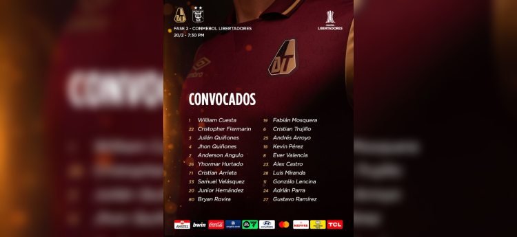 Deportes Tolima dió a conocer a sus 18 “Guerreros Pijaos”