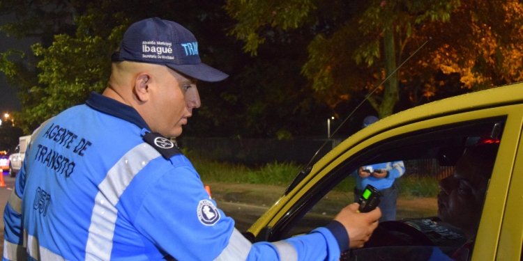 Agentes de Tránsito en Ibagué sancionaron a 10 conductores ebrios durante el fin de semana