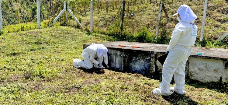 La Unidad de Búsqueda de personas dadas por Desaparecidas recuperó un cuerpo en zona rural de Planadas