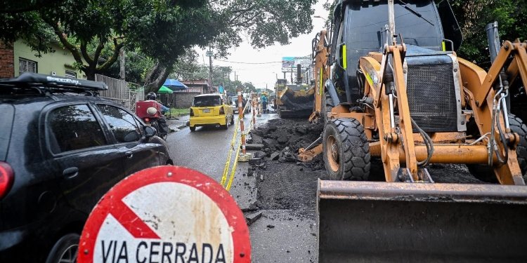 Este jueves 13 de febrero continuarán los trabajos sobre la avenida Ambalá