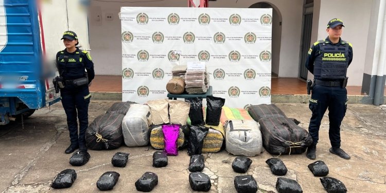 Encontraron cargamento de marihuana en un parqueadero