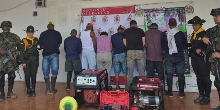 Autoridades desarticulan organización que ejercía labores de minería ilegal en el sur del Tolima