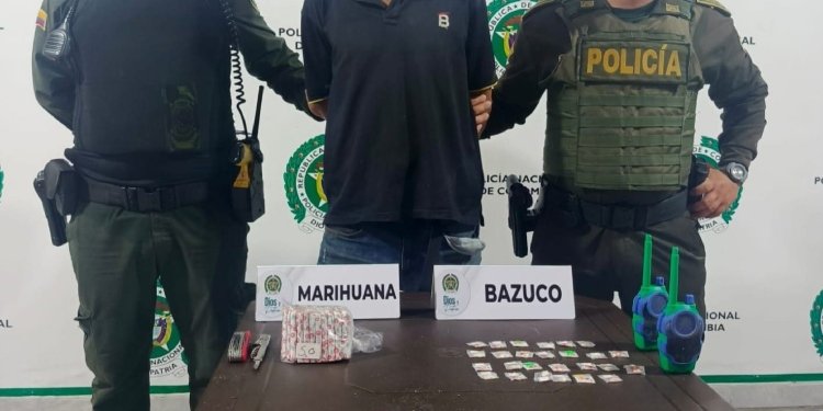 Detuvieron a ‘Taison’ presunto expendedor de estupefacientes en el sur de Ibagué