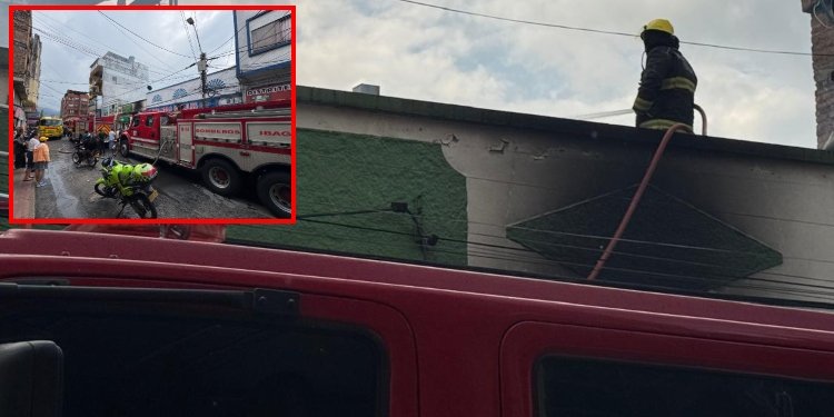 Almacén quedó en pérdida total por el incendio que consumió el establecimiento