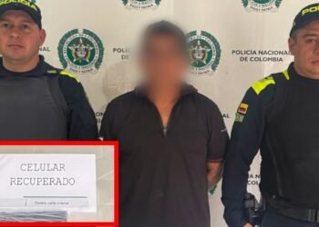 Capturaron a presunto ladrón que ingresó a una vivienda en el barrio Calarcá y hurtó un celular