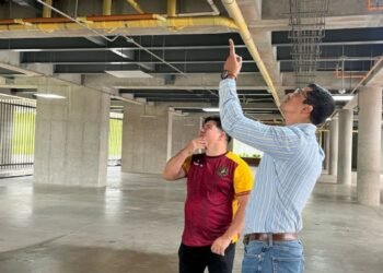 Daño en la tubería en el Coliseo Mayor ya fue solucionado