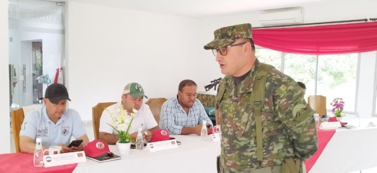 Ejército expuso a los alcaldes del sur sus estrategias en seguridad para esta parte del Tolima