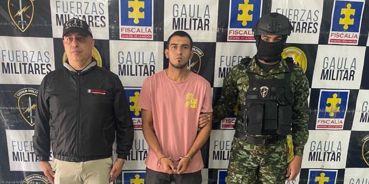 Capturado en Ibagué, presunto extorsionista por  el Gaula Militar 