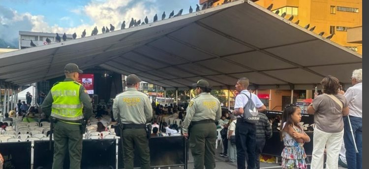 Policía Metropolitana desplegará más de 100 uniformados para garantizar la seguridad en el Festival de la Música Colombiana