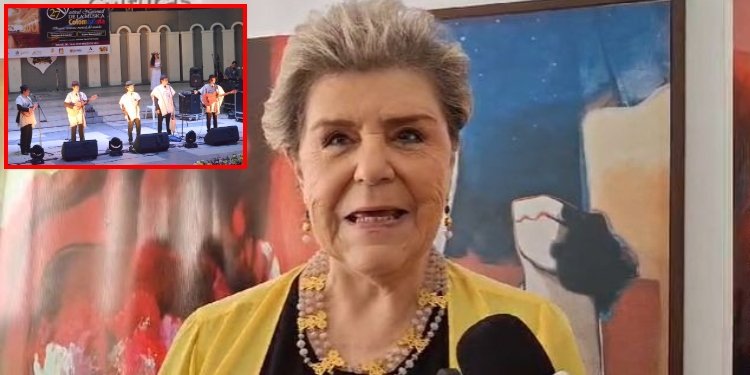 “Extraño es nuestra concha acústica, porque es el escenario natural de la Fundación Musical,”, Doris Morera de Castro