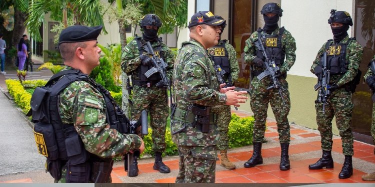 Grupo Gaula Élite del Ejército llega a reforzar la lucha contra la extorsión en el Tolima