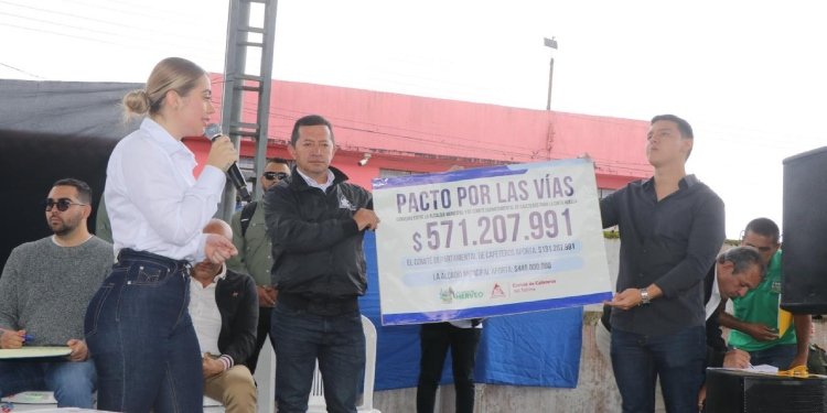 Más de 500 millones de pesos serán invertidos en recuperación de vías terciarias en Herveo