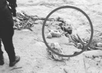 Investigan la aparición de un feto en una bolsa negra en Honda 