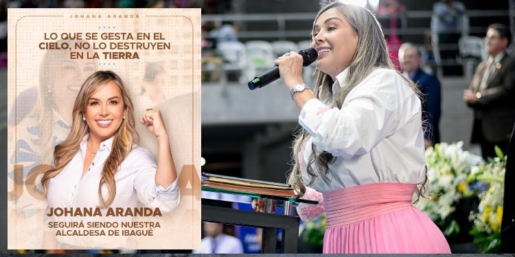 “Lo que se gesta en el cielo, no lo destruyen en la tierra”, alcaldesa Johana Aranda