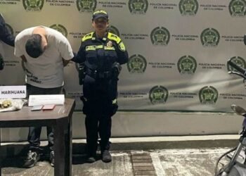 Capturado sujeto cuando, presuntamente, transportaba marihuana en una motocicleta