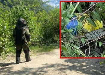 Ejército desactivó cilindro bomba en la vía entre Rioblanco – Herrera en el sur del Tolima