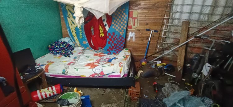 Lluvias de las últimas horas afectaron a cuatro barrios de la Comuna Siete de Ibagué