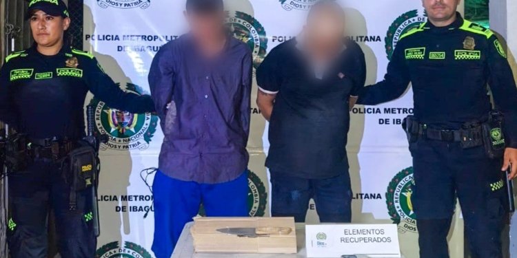 ’Pillados’ cuando presuntamente cometían un hurto en el barrio Topacio