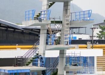 Las lluvias retrasan obras de las piscinas de la calle 42