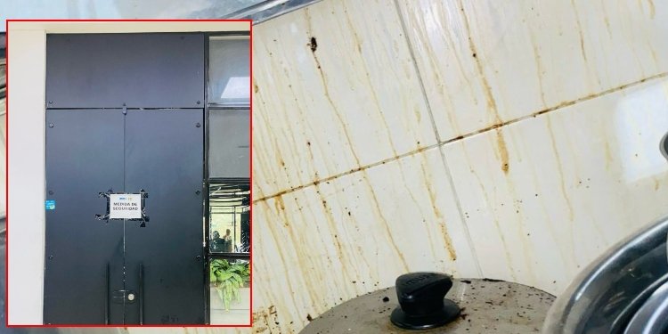 Cerraron espigado restaurante en un centro comercial