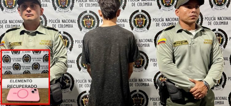 Aprehendido adolescente de 17 años señalado de hurtar un iPhone 15