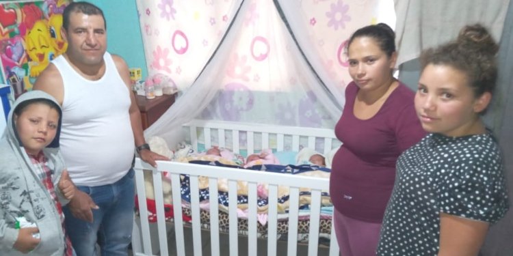 Luisa Fernanda, Alison Lorena e Lían Felipe, los trillizos de Cajamarca nacidos en el Federico Lleras