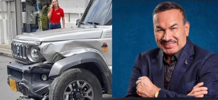 El cantante ‘Charrito Negro’ involucrado en accidente en Tuluá que dejó tres heridos