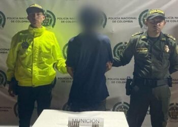 Alias ‘Caliche’ fue detenido por la Policía con munición de uso privativo de la fuerza publica 