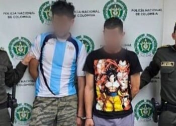 Alias ‘Tito’ y ‘Mico’ fueron capturados con 144 dosis de basuco listas para su distribución en el barrio La Gaviota
