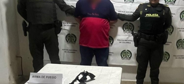 Una persona fue sorprendida con un arma de fuego en el centro de Anzoátegui