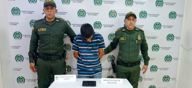 Alias ‘Chinga’ fue capturado por hurto en el sector de El Salado