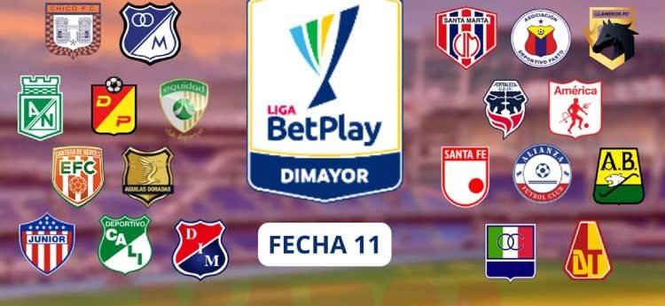Así se va a jugar la fecha 11 de la Liga Betplay 2025