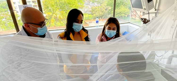 Este es el testimonio de una de las personas infectadas por fiebre amarilla que se recupera en el Federico Lleras