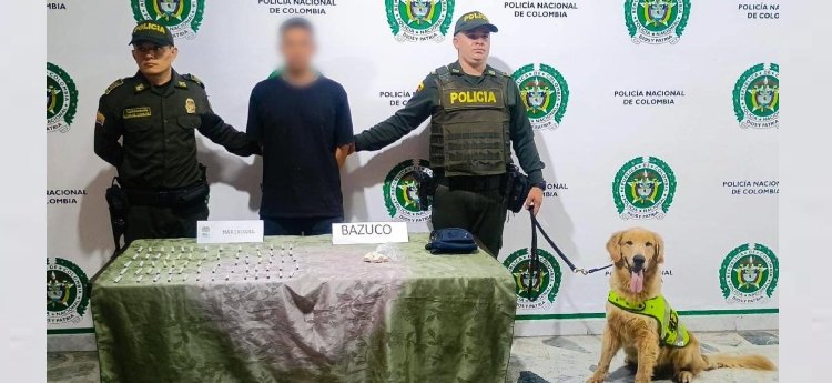 Intentó evadir a la policía y le encontraron marihuana y cocaína en un canguro