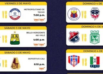 Así se jugará la fecha 17 de la Liga Betplay 2025