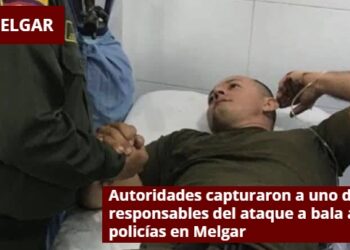 Autoridades capturaron a uno de los responsables del ataque a bala a policías en Melgar