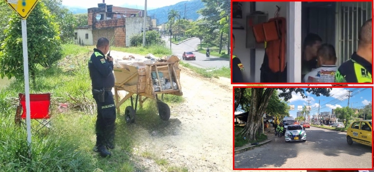 Hombre asesinó a reciclador en el sector del Papayo