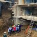 Tres obreros murieron por alud de tierra que les cayó de una construcción en la que trabajaban