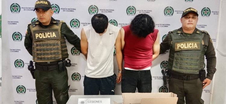 En el asentamiento Los Álamos, la Policía detuvo a dos sujeto señalados de agredir con machete a un hombre